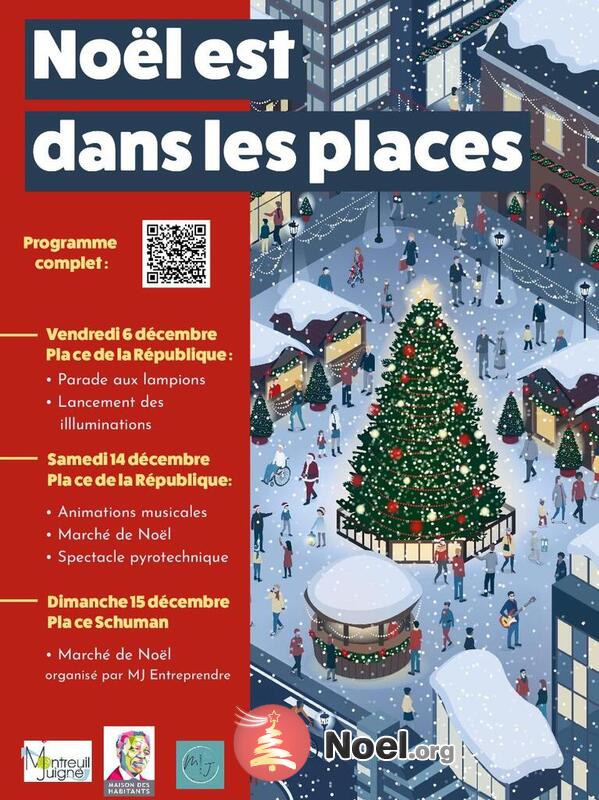 Noël est dans les places