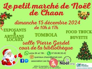 le petit marché de Noël de Chaon