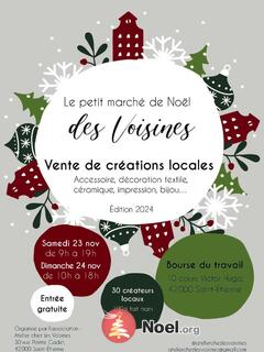 Photo du marché de Noël Petit marché de Noël des Voisines