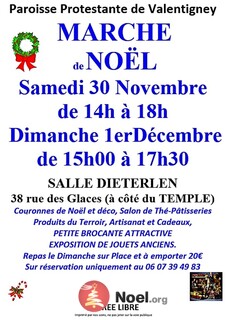 Photo du marché de Noël Petite brocante marche de noel