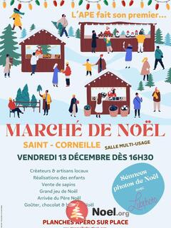 Photo du marché de Noël Premier marché de Noël de l'APE