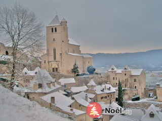 Photo du marché de Noël Saint cirq lapopie fete noel