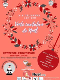 Photo du marché de Noël Vente caritative de Noël