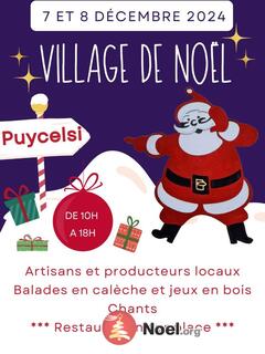 Photo du marché de Noël Village de Noël 2024 de Puycelsi